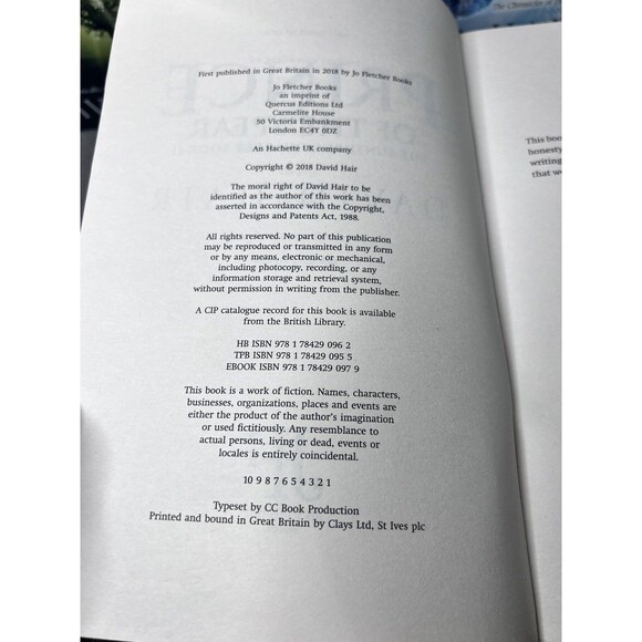 David Hair Paperback Books Lot Prince of Spears Hearts of Ice Mother of Daemons - Picture 4 of 15